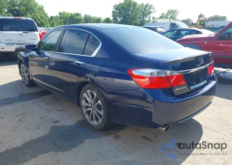 2013 Honda Accord Sport from USA, damaged, VIN 1HGCR2F59DA241493